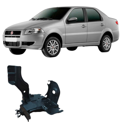 Suporte Modulo Abs Freio Fiat Siena 2013 1.0 4P Original