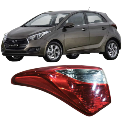 Lanterna Traseira Esquerda Hyundai Hb20 2016 1.0 924011S100
