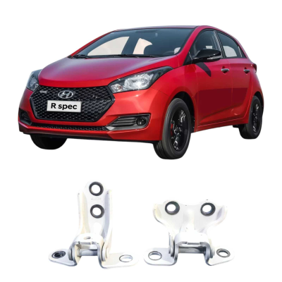 Par Dobradiça Traseira Esquerda Hyundai Hb20 1.0 3C 2018
