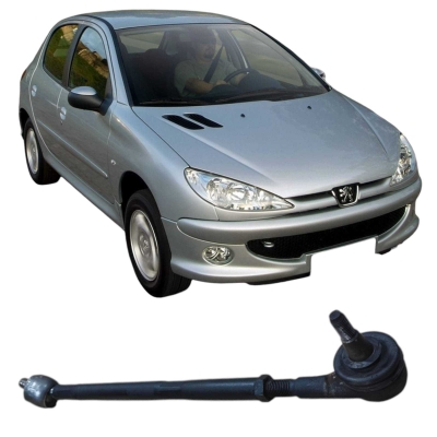 Terminal Caixa Direçao Peugeot 206 207 2008 Original