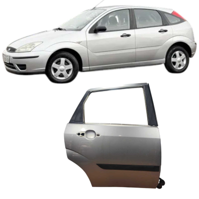 Porta Traseira Direita Cinza Ford Focus 2004 2005 2006 2007