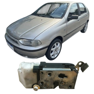 Fechadura Porta Traseira Esquerda Fiat Palio 1997 Original