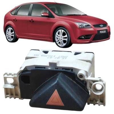 Botão Pisca Alerta Focus 2008 2M5T13A350 1.6 Original 