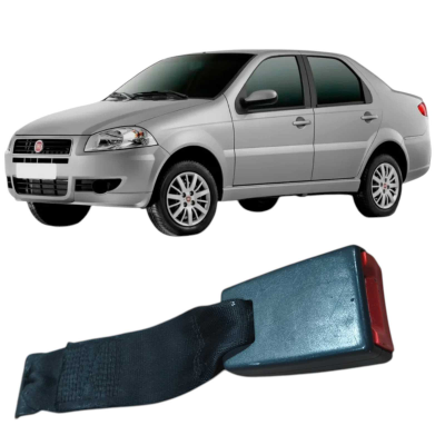 Femea Cinto Traseiro Esquerdo Fiat Siena 2013 1.0 4P
