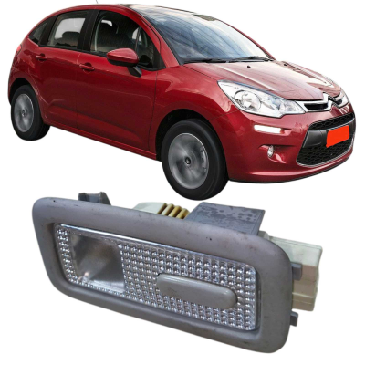 Luz Cortesia Teto Traseiro Citroën C3 2013 2014 9674191077
