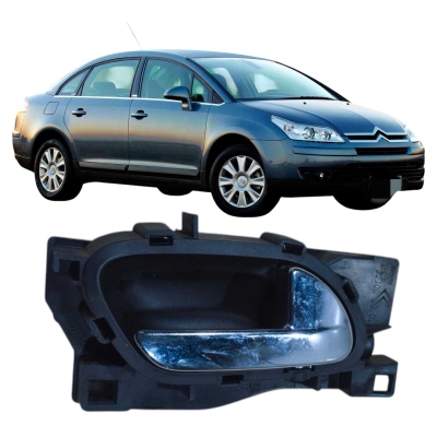 Maçaneta Interna Dianteira Direita Citroen C4 2008 9643531