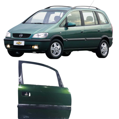 Porta Dianteira Direita Verde Gm Zafira 2.0 4P 2002 201J821W
