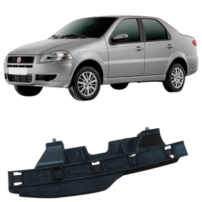 Guia Vidro Porta Traseira Direita Fiat Siena 2013 Original