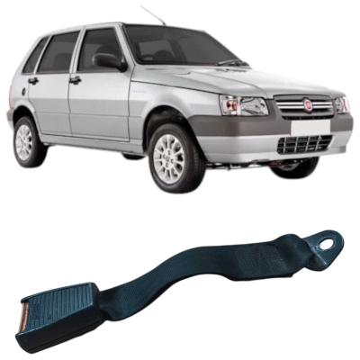 Engate Cinto Traseiro Fiat Uno Mille 1.0 2004 Original