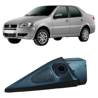 Acabamento Esquerdo Retrovisor Fiat Siena 1.0 2013 735344677