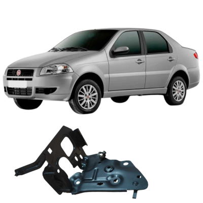 Suporte Modulo Injeção Fiat Siena 2013 1.0 4P Original 