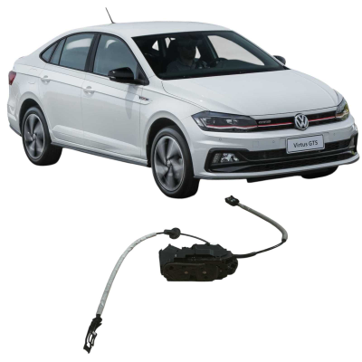 Fechadura Traseira Direita Chevrolet Virtus 2020 Original