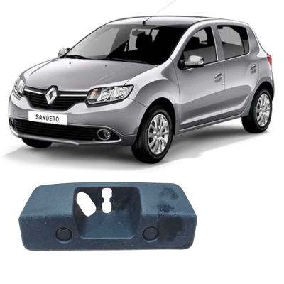 Acabamento Trava Porta Malas Renault Sandero 2018 2019