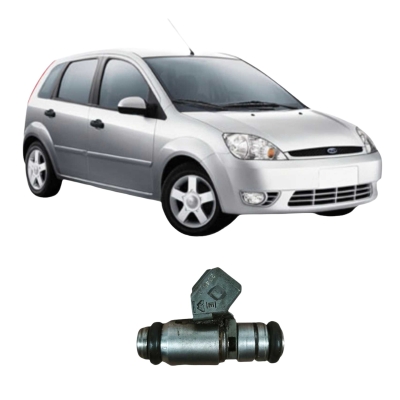 Bico Injetor Combustivel Ford Fiesta 2006 1.0 2N1U9F593Ka