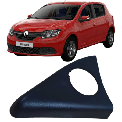 Acabamento Interno Retrovisor Esquerdo Renault Sandero 2017