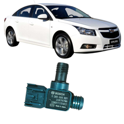 Sensor Pressão Ar Chevrolet Cruze Sedan 2013 1.8 Original 