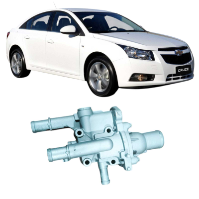Carcaça Termostática Gm Cruze Sedan 2013 1.8 Automático
