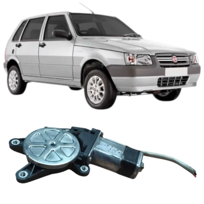 Motor Maquina Vidro Dianteiro Direito Fiat Uno Mille 2004
