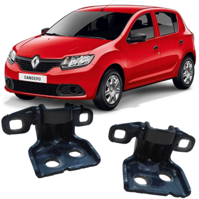 Par Dobradiça Porta Traseira Esquerda Renault Sandero 2019