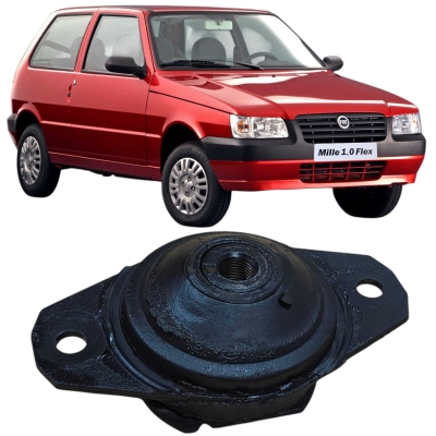 Coxim Motor Direita Fiat Uno Mille 2006 1.0 2P