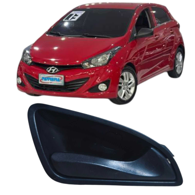 Maçaneta Interna Traseira Direita Hyundai Hb20 2013 82621Hb0