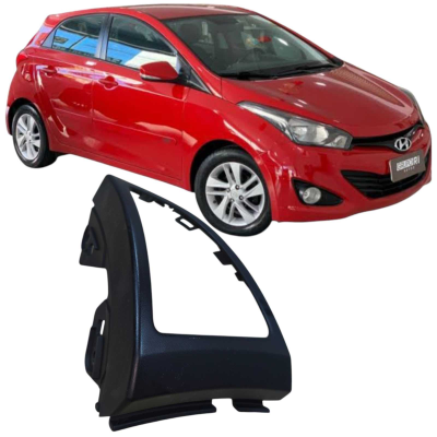 Moldura Difusor Ar Esquerdo Painel Hyundai Hb20 1.0 3C 2013