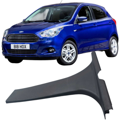 Acabamento Coluna Central Lado Esquerdo Ford Ka 2017-2021