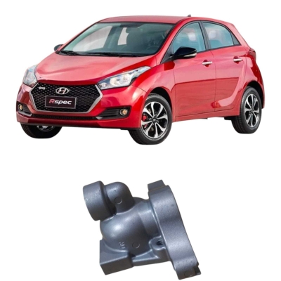 Carcaça Válvula Termostática Hyundai Hb20 1.0 3C 2017 938291