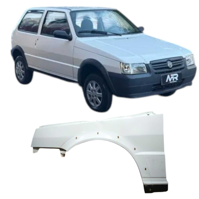  Para-Lama Esquerdo Fiat Uno Mille 2010 1.0 2P Original 