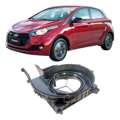 Tampa Lateral Caixa Ar Hyundai Hb20 1.0 3C 2017 Original 