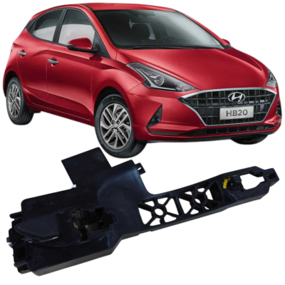 Suporte Maçaneta Externa Traseiro Direita Hyundai Hb20 2021