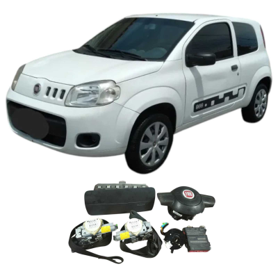 Kit Airbag Fiat Uno Vivace 2014 1.0 10132755 Original 