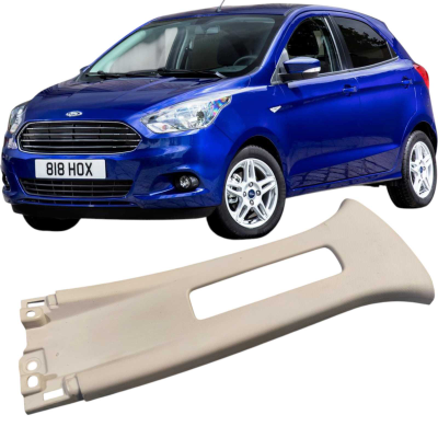 Acabamento Coluna Central Lado Direito Ford Ka 2017-2021 