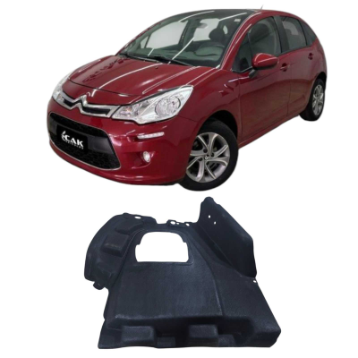 Acabamento Forro Esquerdo Mala Citroën C3 2013 1.5