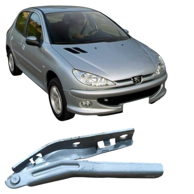 Dobradiça Esquerda Capo Peugeot 206 207 1.4 2008 Sensation
