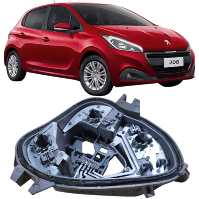 Circuito Soquete Lanterna Traseira Esquerdo Peugeot 208 2019