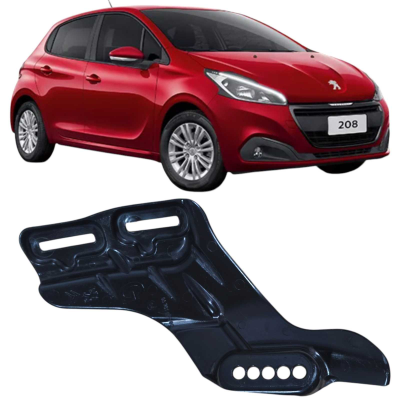 Guia Para-Choque Dianteiro Esquerdo Peugeot 208 2019 9675143