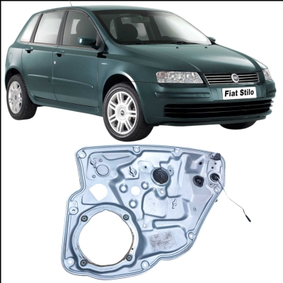 Suporte Máquina Vidro Traseira Direita Fiat Stilo 1.8 2003