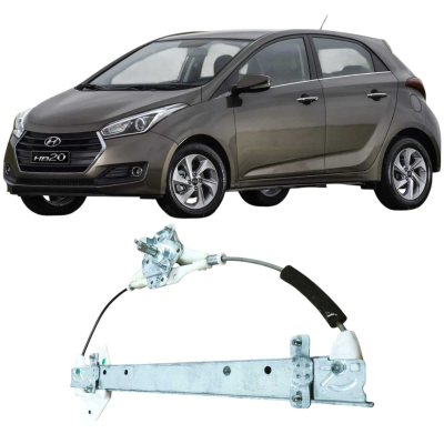 Maquina Vidro Traseiro Esquerdo Hyundai Hb20 2016 Original