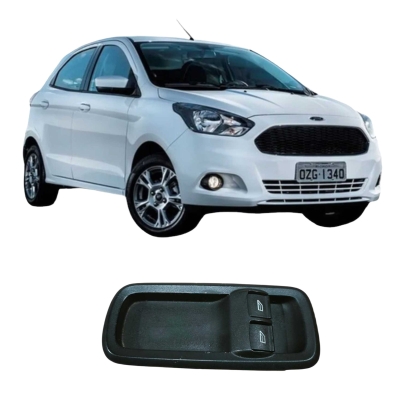 Comando Vidro Dianteiro Esquerdo Ford Ka 2018 E3B514A132Ab