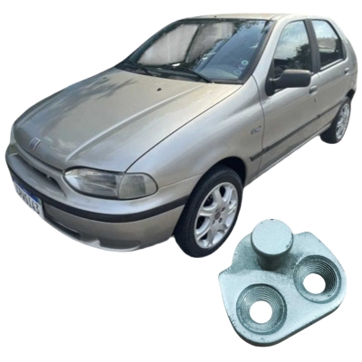 Batente Fechadura Porta Fiat Palio 1997 1.0 4P Original