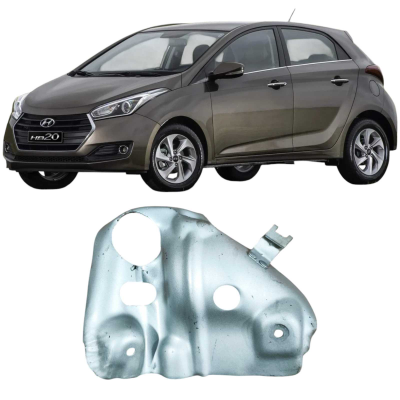Defletor Calor Catalizador Hyundai Hb20 2016 1.0 3C Original