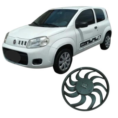 Eletrovemtilador Ventoinha Fiat Uno 2014 1.0 Original 