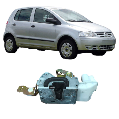 Fechadura Porta Dianteira Esquerda Volkswagen Fox 2007
