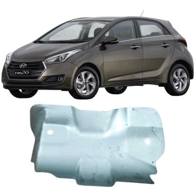 Defletor Chapa Metalica Hyundai Hb20 2016 1.0 3C Original
