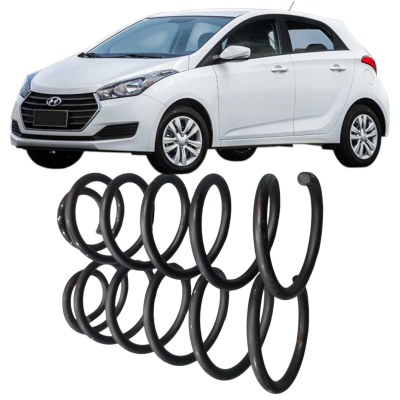 Par De Mola Traseiro Hyundai Hb20 1.0 3C 2018-2021