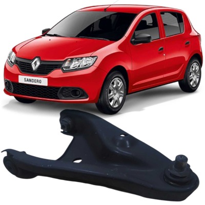 Bandeja Dianteira Esquerda Renault Sandero 1.0 3C 2018 2019