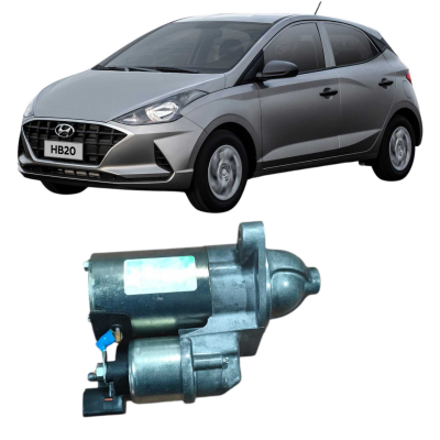 Motor Arranque Partida Hyundai Hb20 1.0 Sense Flex 2020