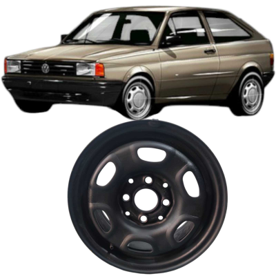 Roda Ferro Aro 13 4 Furos Volkswagen Saveiro Gol 1992 