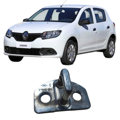 Batente Trava Porta Renault Sandero 2017 Original